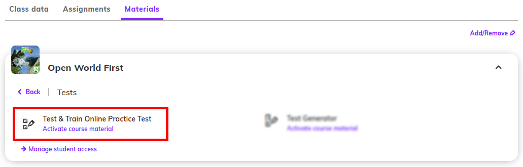 How do I activate my tests - from within the class Step 2.png
