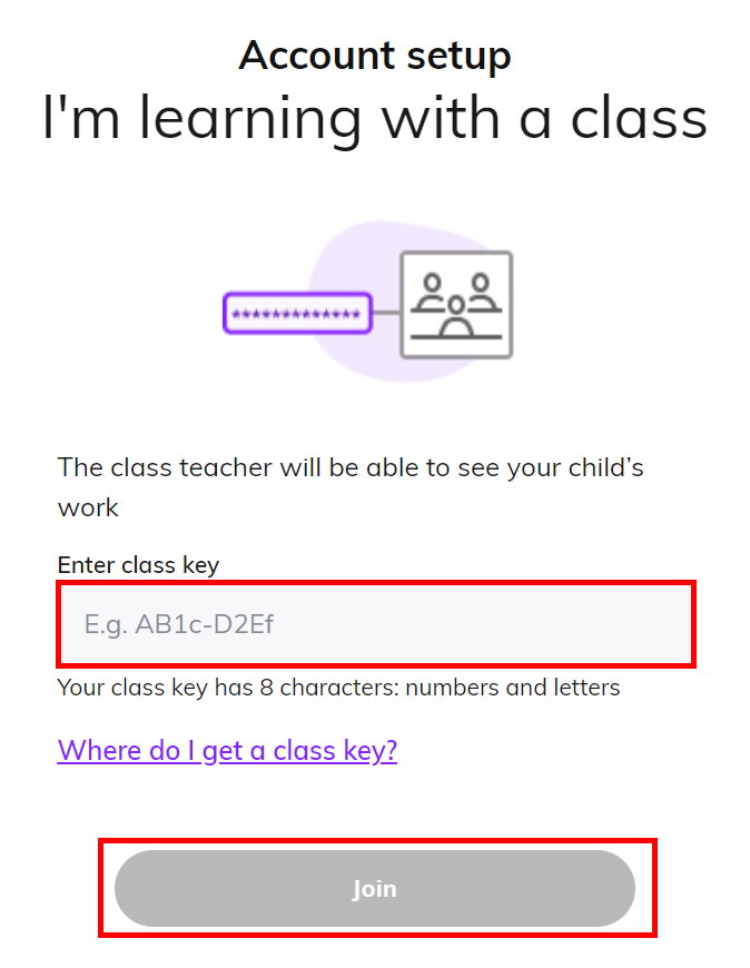 How do I join a class With a class key - Step 2.png