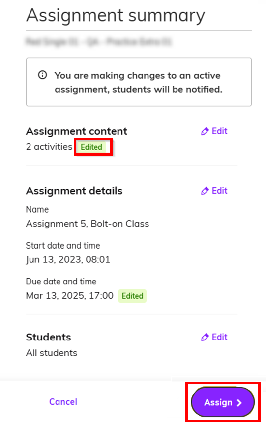 Can I change a homework assignment after I have set it - Step 4b.png