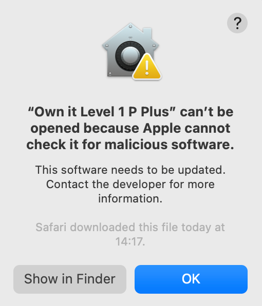 Screenshot of the malicious software error message.png