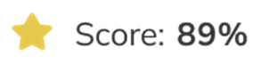 Screenshot showing the 'Assigned activity completed above target score' icon.png